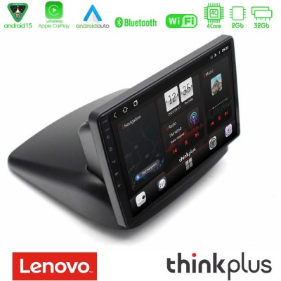 Lenovo Thinkplus Series 4Core Android15 2+32GB Fiat Doblo 2002-2009 Navigation Multimedia Tablet 10" Με Carplay & Android Auto