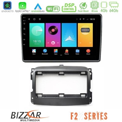 Bizzar F2 Series 8Core Android16 4+64GB Fiat 500L Navigation Multimedia Tablet 10" Bizzar F2 Series 8Core Android16 4+64GB Fiat 500L Navigation Multimedia Tablet 10"