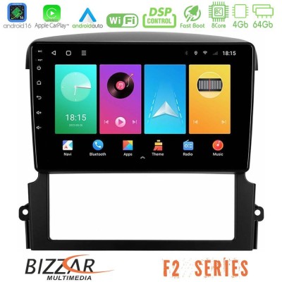 Bizzar F2 Series 8Core Android16 4+64GB Kia Sorento Navigation Multimedia Tablet 9"