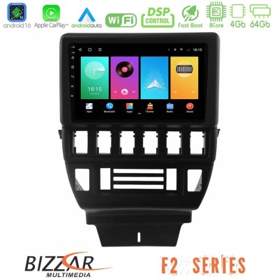 Bizzar F2 Series 8Core Android16 4+64GB Lada Niva Navigation Multimedia Tablet 9"