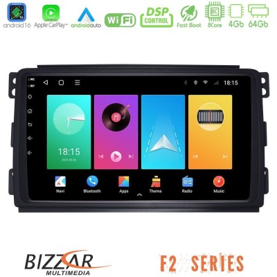 Bizzar F2 Series 8Core Android16 4+64GB Smart 451 Navigation Multimedia Tablet 9"