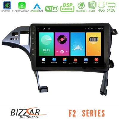 Bizzar F2 Series 8Core Android16 4+64GB Toyota Prius 2010-2015 Navigation Multimedia Tablet 10"