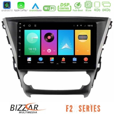 Bizzar F2 Series 8Core Android16 4+64GB Toyota Avensis 2015-2018 Navigation Multimedia Tablet 9"