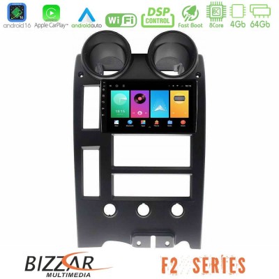 Bizzar F2 Series 8Core Android16 4+64GB Hummer H2 2002-2007 Navigation Multimedia Tablet 9"