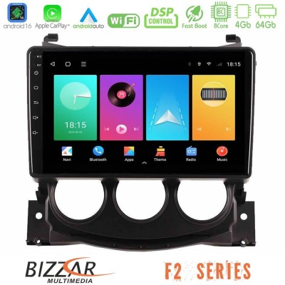 Bizzar F2 Series 8Core Android16 4+64GB Nissan 370Z 2009-2013 Navigation Multimedia Tablet 9"