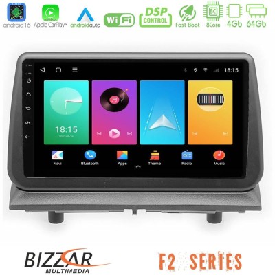 Bizzar F2 Series 8Core Android16 4+64GB Dodge Nitro 2007-2011 Navigation Multimedia Tablet 9"