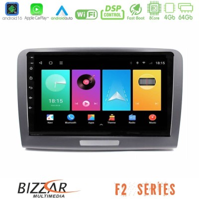 Bizzar F2 Series 8Core Android16 4+64GB Skoda Superb 2008-2015 Navigation Multimedia Tablet 9"