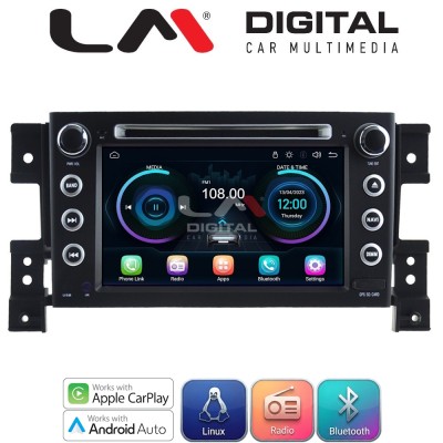 LM Digital - LM LX053 Οθόνη OEM Multimedia Αυτοκινήτου για SUZUKI GRAN VITARA 2005 2015 (CarPlay/AndroidAuto/BT/WIFI) Linux OS
