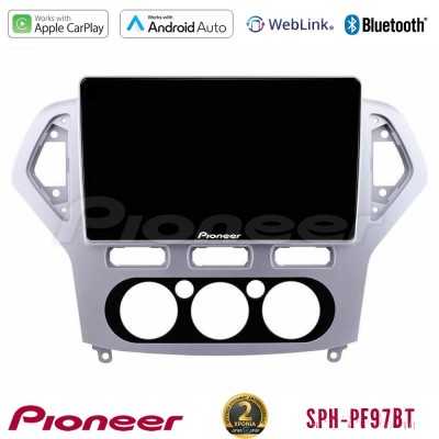 Pioneer SPH-PF97BT Series Ford Mondeo 2007-2010 Manual A/C Multimedia Station 9" (Tablet Style) Με Carplay & Android Auto