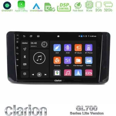 Clarion GL700 Lite Series Skoda Kamiq 2019-2022 8Core Android11 2+32GB Navigation Multimedia Tablet 9" Με Carplay & Android Auto