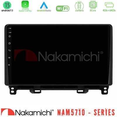 Nakamichi NAM5710 Series 8Core Android13 4+64GB Honda Jazz 2021-2025 Navigation Multimedia Tablet 9" Nakamichi NAM5710 Series 8Core Android13 4+64GB Honda Jazz 2021-2025 Navigation Multimedia Tablet 9"
