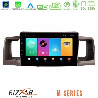 Bizzar M Series 8Core Android16 2+32GB Toyota Corolla 2002-2006 Navigation Multimedia Tablet 9" Bizzar M Series 8Core Android16 2+32GB Toyota Corolla 2002-2006 Navigation Multimedia Tablet 9"