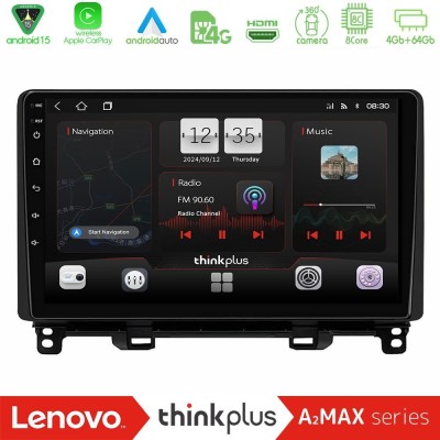 Lenovo Thinkplus A2MAX Series 8Core Android15 4+64GB Honda Jazz RHD 2021-2025 Navigation Multimedia Tablet 10" Lenovo Thinkplus A2MAX Series 8Core Android15 4+64GB Honda Jazz RHD 2021-2025 Navigation Multimedia Tablet 10"
