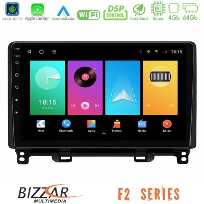 Bizzar F2 Series 8Core Android16 4+64GB Honda Jazz 2021-2025 Navigation Multimedia Tablet 9" Bizzar F2 Series 8Core Android16 4+64GB Honda Jazz 2021-2025 Navigation Multimedia Tablet 9"