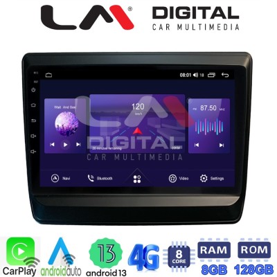 LM Digital - LM ZT8431 GPS Οθόνη OEM Multimedia Αυτοκινήτου για Isuzu DMAX 2021 (CarPlay/AndroidAuto/BT/GPS/WIFI/GPRS)