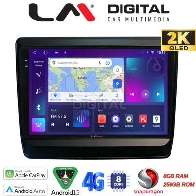 LM Digital - LM ZQ8431 GPS Οθόνη OEM Multimedia Αυτοκινήτου για Isuzu DMAX 2021 (CarPlay/AndroidAuto/BT/GPS/WIFI/GPRS)