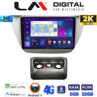 LM Digital - LM ZD8036 GPS Οθόνη OEM Multimedia Αυτοκινήτου για MITSUBISHI Lancer 20002007 (CarPlay/AndroidAuto/BT/GPS/WIFI/GPRS
