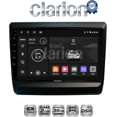 CLARION GL31431 Οθόνη OEM Multimedia Αυτοκινήτου για Isuzu DMAX 2021 (CarPlay/AndroidAuto/BT/GPS/WIFI/GPRS)