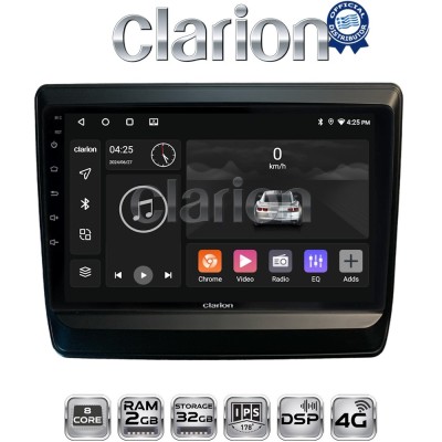 CLARION GL71431 Οθόνη OEM Multimedia Αυτοκινήτου για Isuzu DMAX 2021 (CarPlay/AndroidAuto/BT/GPS/WIFI/GPRS)