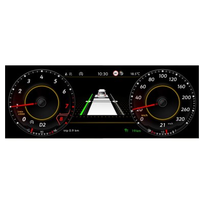 Bizzar Digital Cluster VW GOLF6 Digital HD LCD Instrument Cluster 10.25" με Carplay | HDMI in Bizzar Digital Cluster VW GOLF6 Digital HD LCD Instrument Cluster 10.25" με Carplay | HDMI in