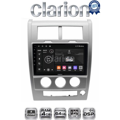 CLARION GL32334 Οθόνη OEM Multimedia Αυτοκινήτου για Jeep Cherokee KK 2008 2014 (CarPlay/AndroidAuto/BT/GPS/WIFI/GPRS)