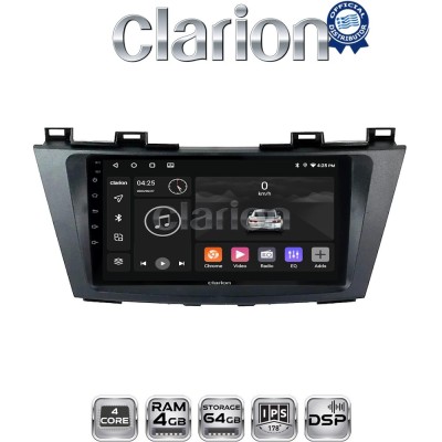 CLARION GL32440 Οθόνη OEM Multimedia Αυτοκινήτου για MAZDA 5 2011 (CarPlay/AndroidAuto/BT/GPS/WIFI/GPRS)