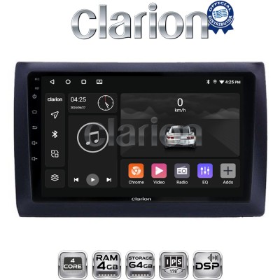 CLARION GL32466 Οθόνη OEM Multimedia Αυτοκινήτου για Fiat Stilo 2001 2007 (CarPlay/AndroidAuto/BT/GPS/WIFI/GPRS)