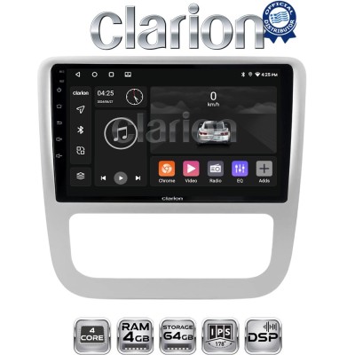 CLARION GL32489 Οθόνη OEM Multimedia Αυτοκινήτου για VW Scirocco & Eos 2008 2013 (CarPlay/AndroidAuto/BT/GPS/WIFI/GPRS)