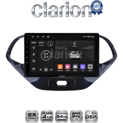CLARION GL32499 Οθόνη OEM Multimedia Αυτοκινήτου για Ford KA 2016 (CarPlay/AndroidAuto/BT/GPS/WIFI/GPRS)