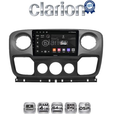 CLARION GL32503 Οθόνη OEM Multimedia Αυτοκινήτου για NISSAN NV400 2011 2020 OPEL Movano 2011 2020 RENAULT Master III 2010 2019