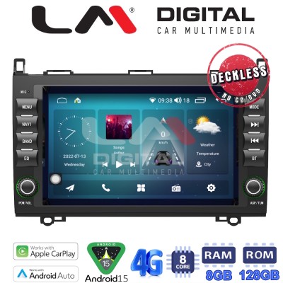 LM Digital - LM T8068 GPS Οθόνη OEM Multimedia Αυτοκινήτου για MERCEDESA (W169) 20042012B (W245) 20052012SPRINTER-VITO-VIANO 200