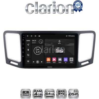 CLARION GL32463 Οθόνη OEM Multimedia Αυτοκινήτου για VW Sharan 2011 (CarPlay/AndroidAuto/BT/GPS/WIFI/GPRS)