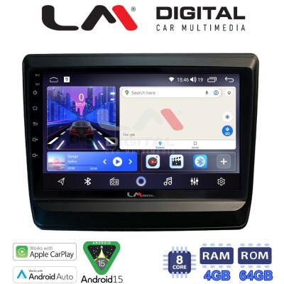 LM Digital - LM ZK8431 GPS Οθόνη OEM Multimedia Αυτοκινήτου για Isuzu DMAX 2021 (CarPlay/AndroidAuto/BT/GPS/WIFI)