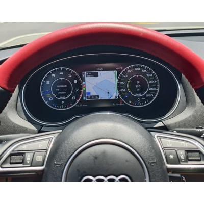 Bizzar Digital Cluster AUDI Q3 (8U) 2012-2018 Digital HD LCD Instrument Cluster 12.3" με Carplay | HDMI in