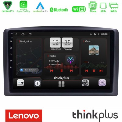 Lenovo Thinkplus Series 4Core Android15 2+32GB Mercedes Vito 2015-2021 Navigation Multimedia Tablet 10" Με Carplay & Android Aut