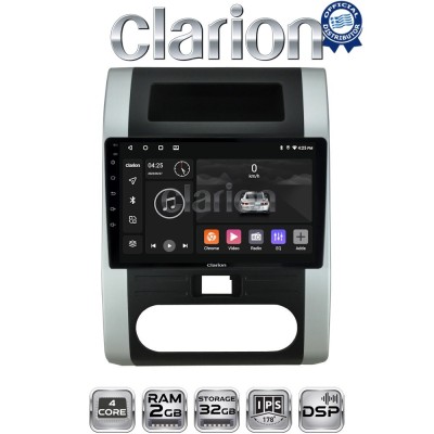 CLARION GL31002 Οθόνη OEM Multimedia Αυτοκινήτου για NISSAN X-TRAIL 2007 2013 (CarPlay/AndroidAuto/BT/GPS/WIFI/GPRS)