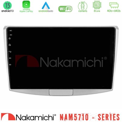 Nakamichi NAM5710 Series 8Core Android13 4+64GB VW Passat Navigation Multimedia Tablet 10"