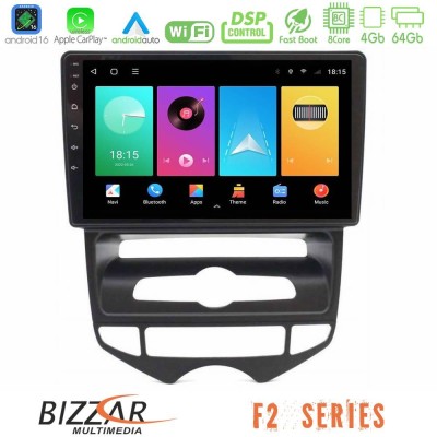 Bizzar F2 Series 8Core Android16 4+64GB Hyundai ix20 2010-2020 (AUTO A/C) Navigation Multimedia Tablet 10"