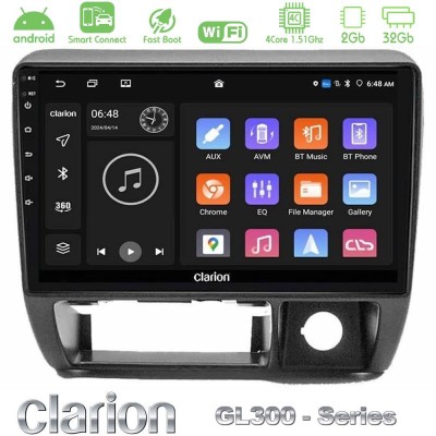 Clarion GL300 Series 4Core Android ClarionOS 2+32GB Suzuki Jimny 1998-2005 Navigation Multimedia Tablet 9" Με Carplay & Android 