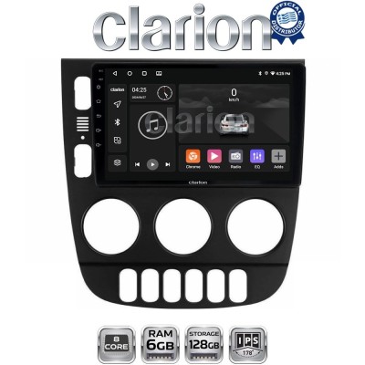 CLARION GL53505 Οθόνη OEM Multimedia Αυτοκινήτου για Mercedes ML 1998 2005 (CarPlay/AndroidAuto/BT/GPS/WIFI/GPRS)