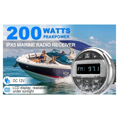 Bizzar Marine Radio Usb / Aux / BT Bizzar Marine Radio Usb / Aux / BT