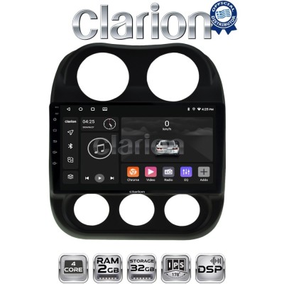 CLARION GL31252 Οθόνη OEM Multimedia Αυτοκινήτου για JEEP COMPASS 20112016 (CarPlay/AndroidAuto/BT/GPS/WIFI/GPRS) CLARION GL31252 Οθόνη OEM Multimedia Αυτοκινήτου για JEEP COMPASS 20112016 (CarPlay/AndroidAuto/BT/GPS/WIFI/GPRS)