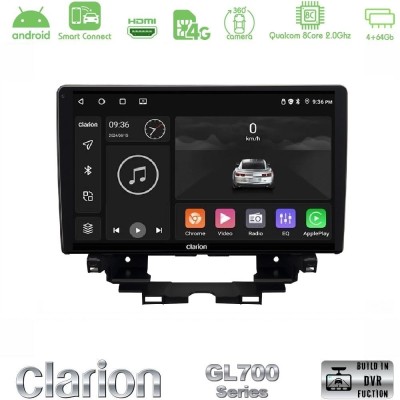 Clarion GL700 QUALCOMM Series 8Core Android ClarionOS 4+64GB Renault Kangoo / Nissan Townstar 2022- Navigation Multimedia Tablet