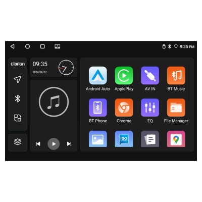 Clarion GL500 Series 8Core Android ClarionOS 4+64GB Navigation Multimedia Tablet 9" Με Carplay & Android Auto Clarion GL500 Series 8Core Android ClarionOS 4+64GB Navigation Multimedia Tablet 9" Με Carplay & Android Auto