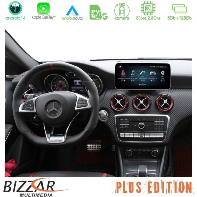 Bizzar Slim Plus Edition Mercedes E Class Coupe (W207) NTG4.5 Android14 8Core (8+128GB) Navigation Multimedia 12.3" Anti-reflect