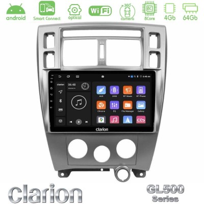 Clarion GL500 Series 8Core Android ClarionOS 4+64GB Hyundai Tucson Navigation Multimedia Tablet 10"