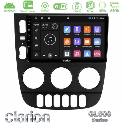Clarion GL500 Series 8Core Android ClarionOS 4+64GB Mercedes ML Class 1998-2005 Navigation Multimedia Tablet 9"
