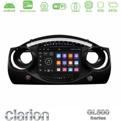 Clarion GL500 Series 8Core Android ClarionOS 4+64GB Mini Cooper R50 Navigation Multimedia Tablet 9"