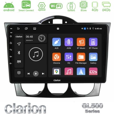 Clarion GL500 Series 8Core Android ClarionOS 4+64GB Mazda RX8 2003-2008 Navigation Multimedia Tablet 9"