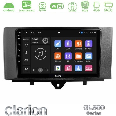 Clarion GL500 Series 8Core Android ClarionOS 4+64GB Smart 451 Facelift Navigation Multimedia Tablet 9"